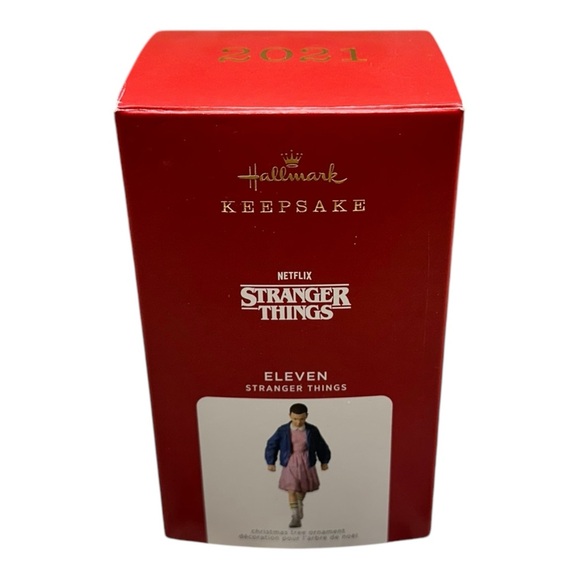 2021 HALLMARK KEEPSAKE ORNAMENT NETFLIX ELEVEN STRANGER THINGS--NEW - Picture 3 of 5